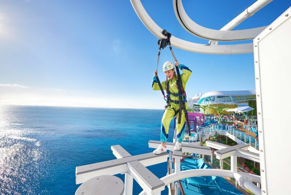 Rollglider Jump and Run installed on a Royal Caribbean Cruise ship ICON of the seas With high capacity Unique experience